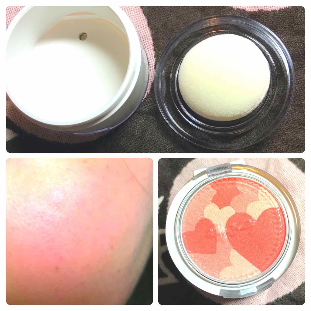 ハートチークカラー/ettusais/パウダーチークを使ったクチコミ（1枚目）