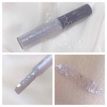 リキッド グリッター シャドウ/rom&nd/グリッターを使ったクチコミ(2枚目)