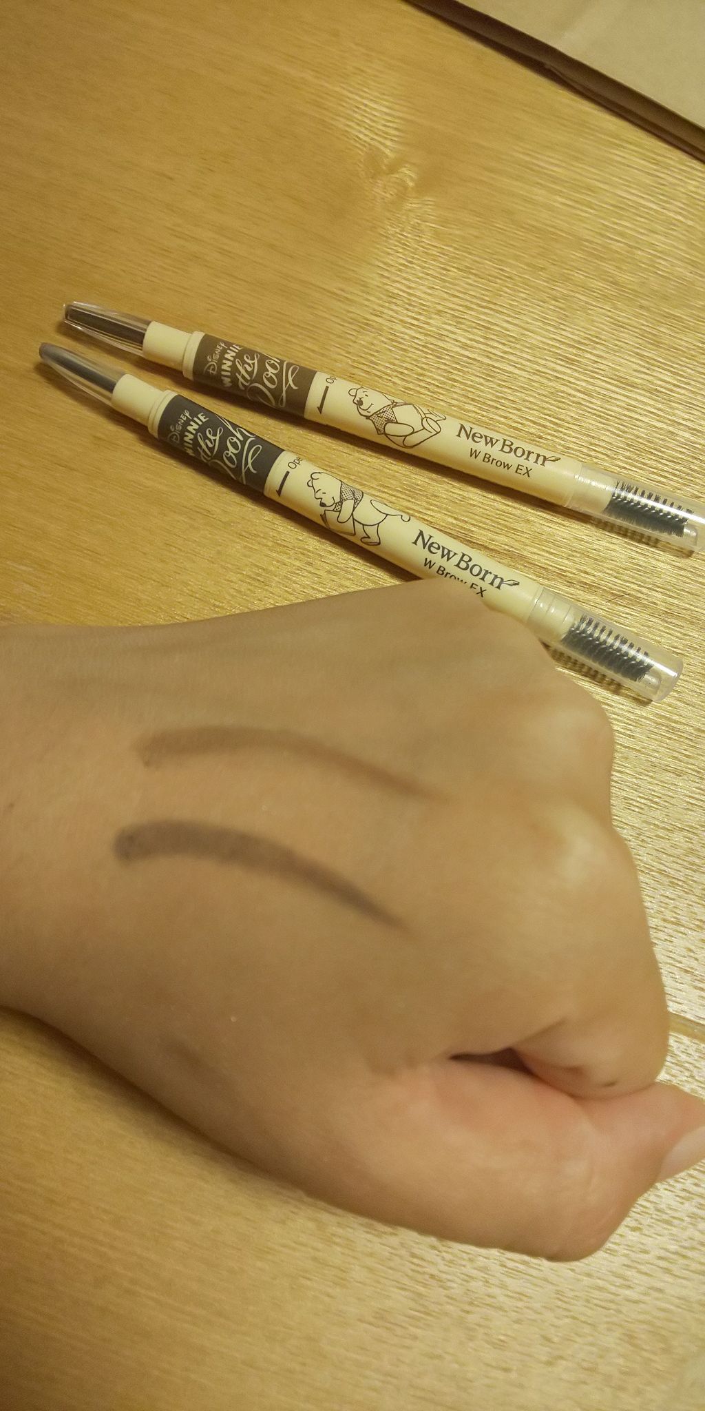 W ブロウEX N/サナ ニューボーン/パウダーアイブロウを使ったクチコミ(2枚目)