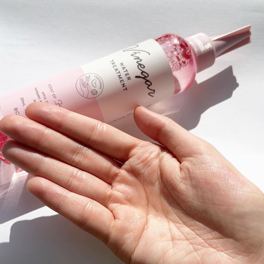 ウォータートリートメント/ビネガーデン/洗い流すヘアトリートメントを使ったクチコミ(6枚目)