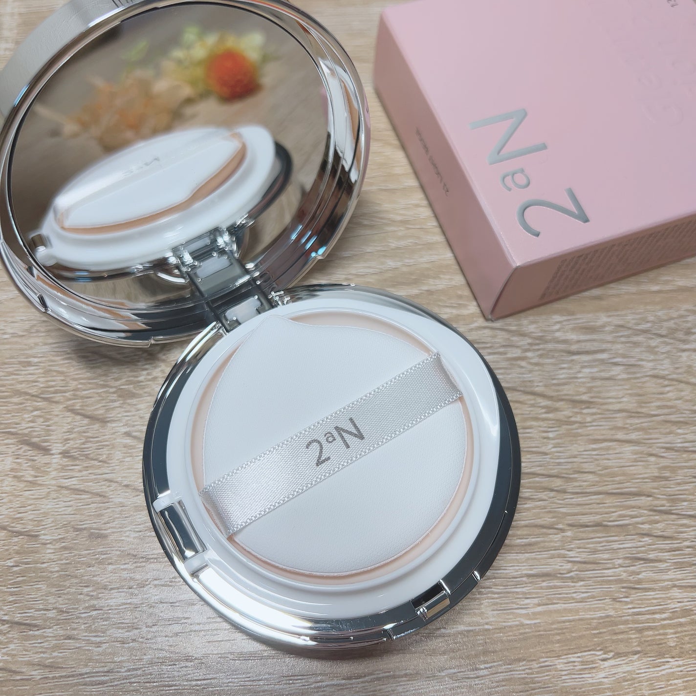 グリーミングテンションパクト/2aN/クリーム・エマルジョンファンデーションを使ったクチコミ(3枚目)