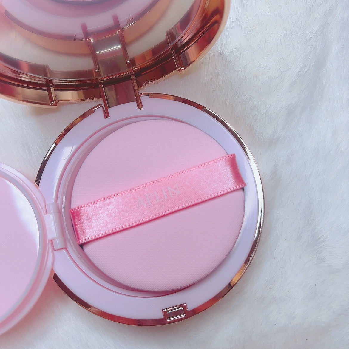 ピンクティーツリーカバークッション/APLIN/クッションファンデーションを使ったクチコミ(2枚目)