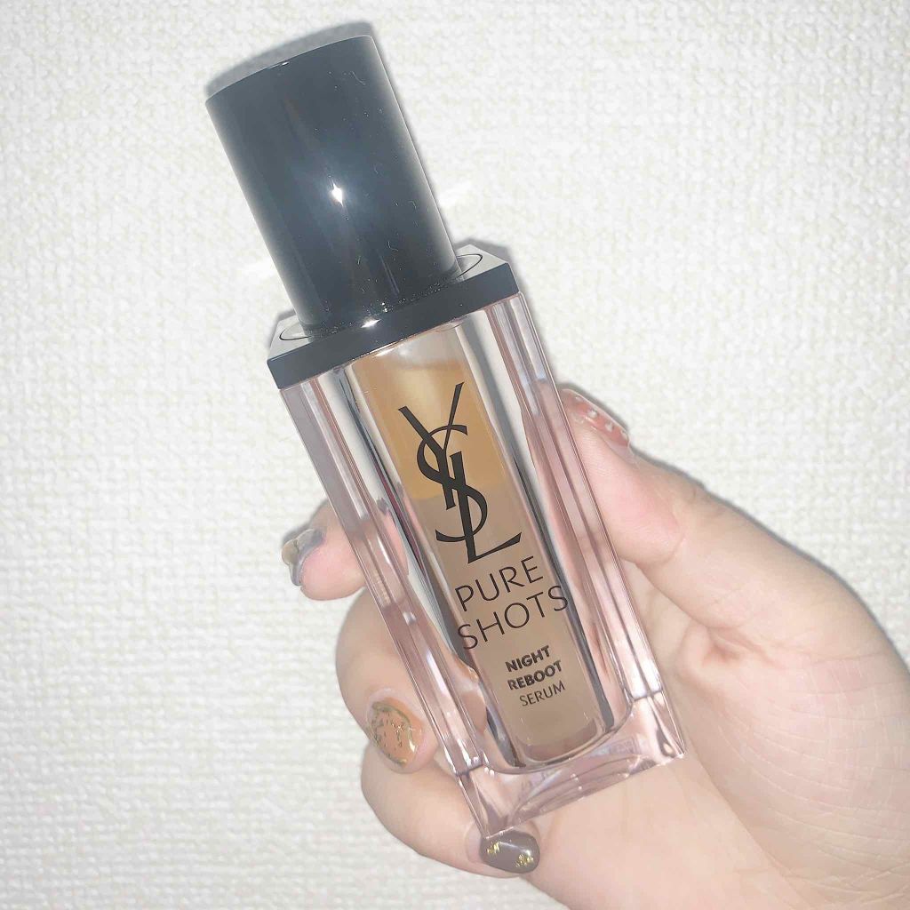 ピュアショット ナイト リチャージセラム/YVES SAINT LAURENT BEAUTE/美容液を使ったクチコミ(1枚目)