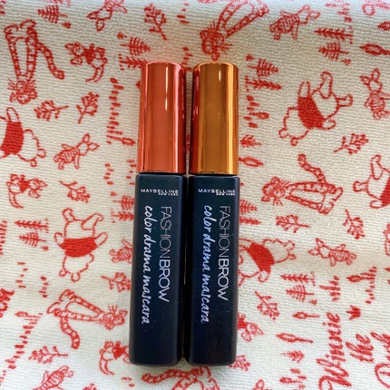 ファッションブロウ カラードラマ マスカラ/MAYBELLINE NEW YORK/眉マスカラを使ったクチコミ(1枚目)