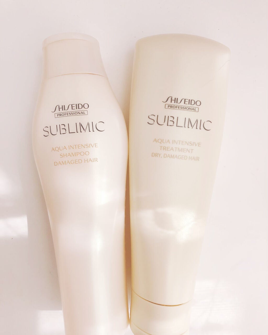 アクアインテンシブ シャンプー/トリートメント/サブリミック/サロンシャンプーを使ったクチコミ(1枚目)