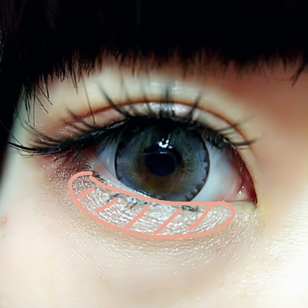 リシェ カラーリング アイブロウパウダー/Visée/パウダーアイブロウを使ったクチコミ(3枚目)