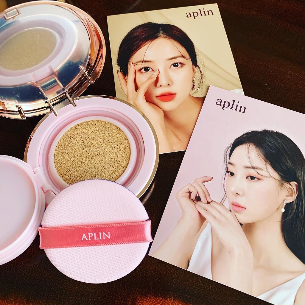 ピンクティーツリーカバークッション/APLIN/クッションファンデーションを使ったクチコミ(2枚目)