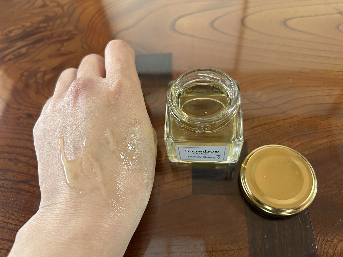 ハニーグロス/S.Dオーガニック/ヘアオイルを使ったクチコミ（2枚目）