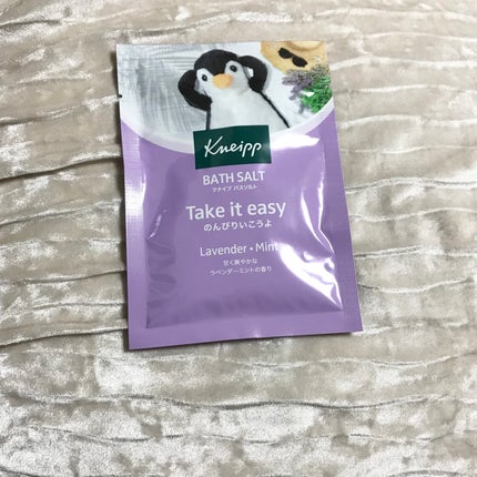 バスソルト ラベンダーミントの香り/クナイプ/無機塩系入浴剤を使ったクチコミ(1枚目)
