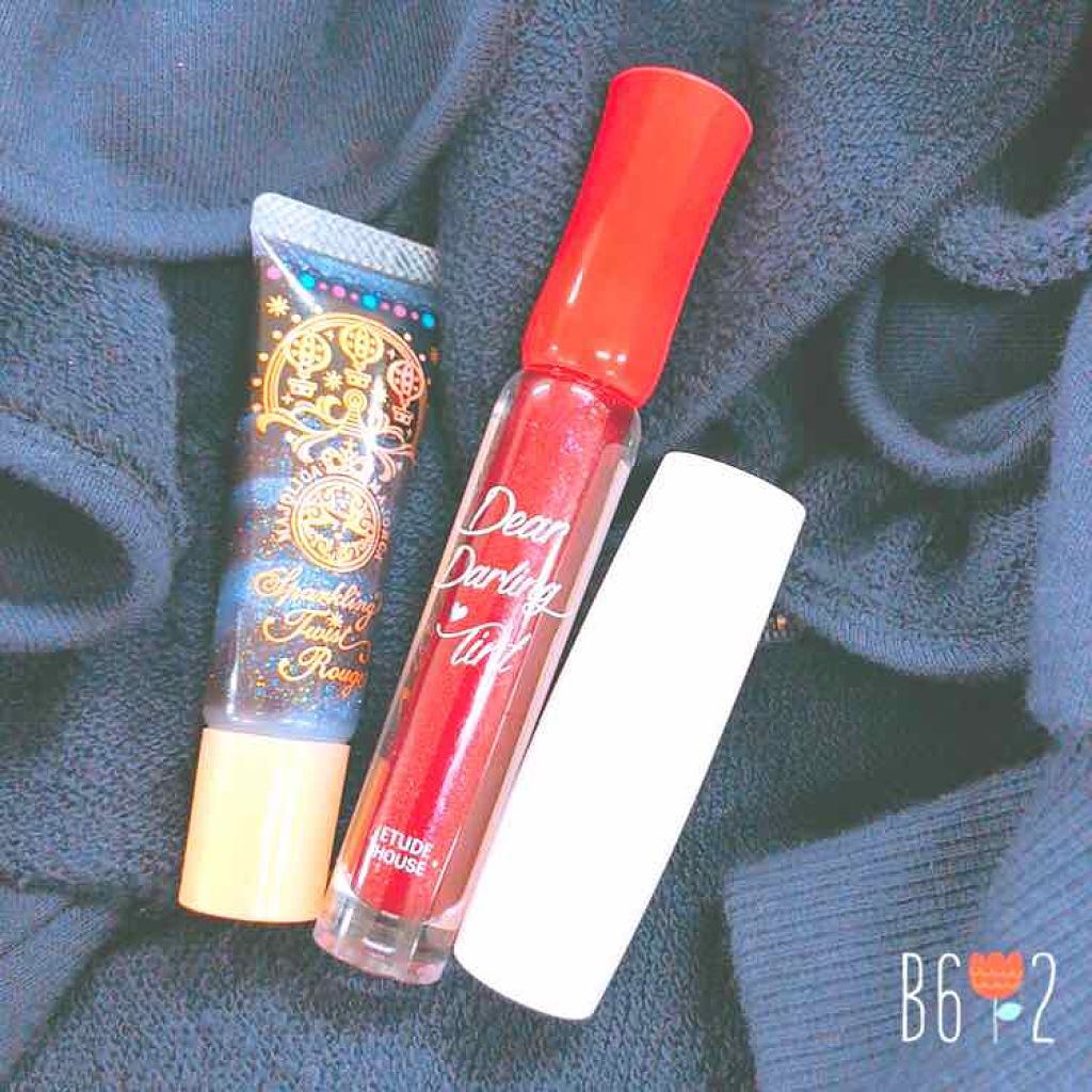 スパークリングツイストルージュ/マジョリカ マジョルカ/リップグロスを使ったクチコミ（2枚目）