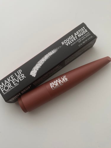 MAKE UP FOR EVER ルージュアーティスト ベルベットヌードのクチコミ「MAKE UP FOR EVER
ルージュアーティスト ベルベットヌード107

色味がタイプ.....」（2枚目）