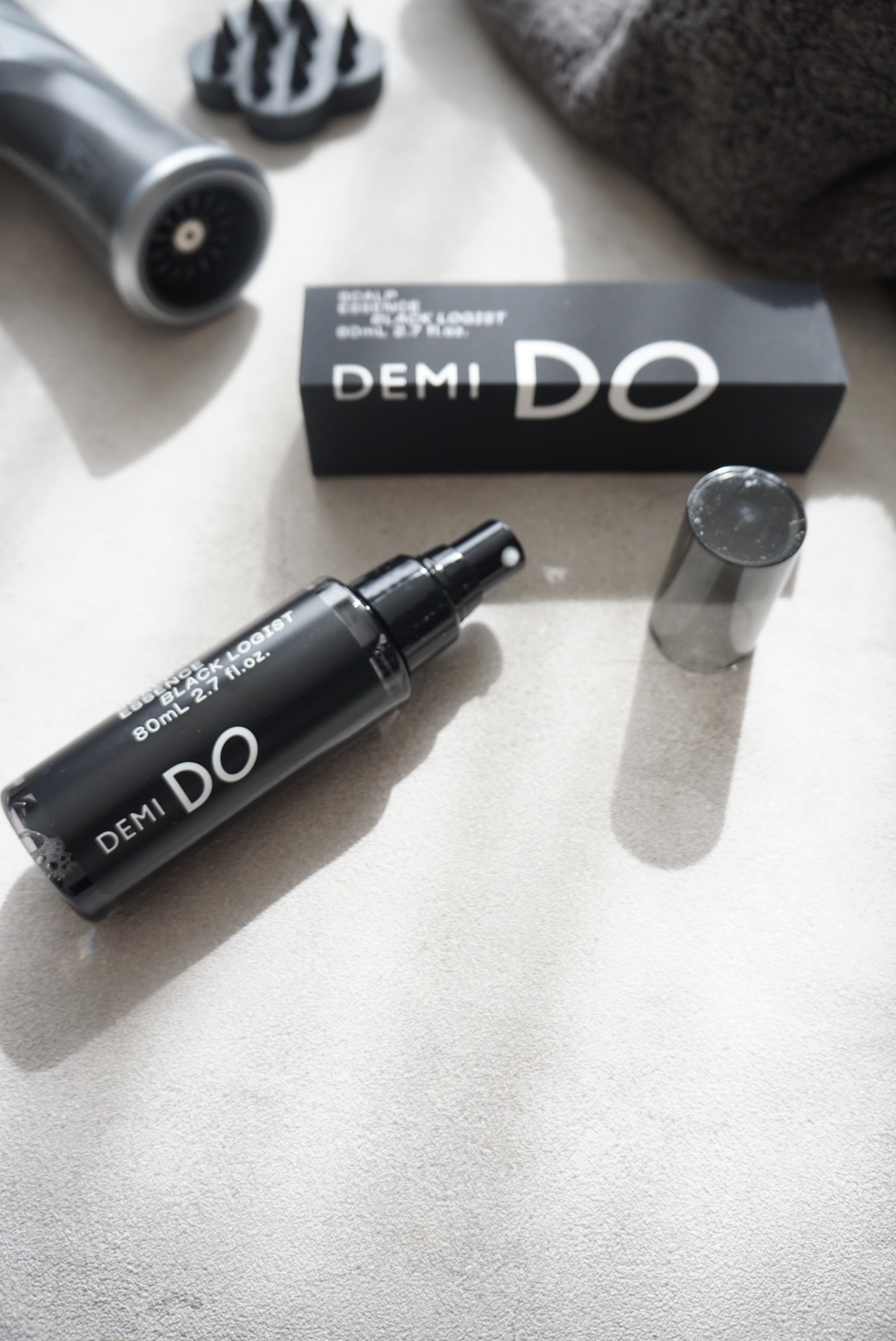 スカルプエッセンス ブラックロジスト/DEMI DO/頭皮ローションを使ったクチコミ（1枚目）