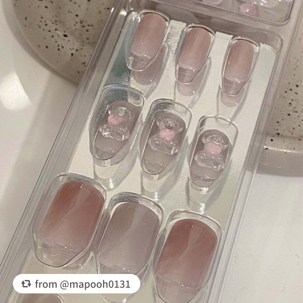 ネイルチップ(シールタイプ)/FINGER SUIT/ネイルチップ・パーツを使ったクチコミ(5枚目)