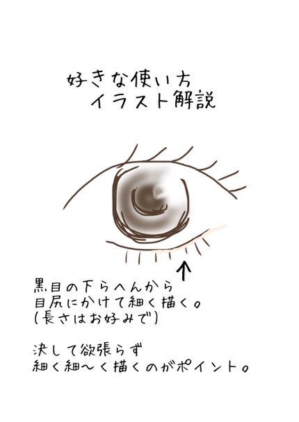 アイジェニックカラーライナー/CEZANNE/アイライナーを使ったクチコミ(4枚目)