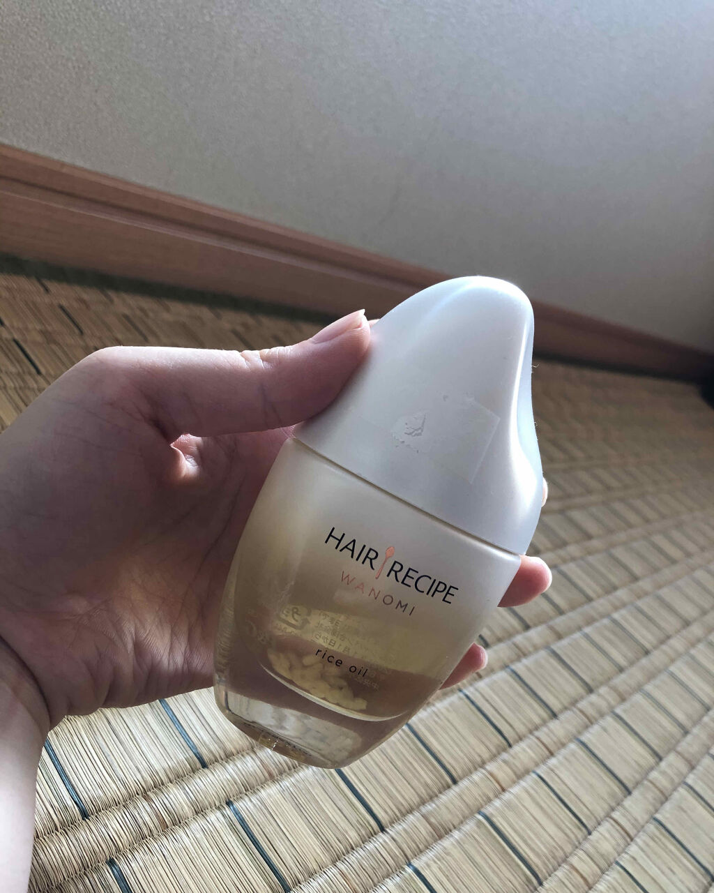 さらとろライスオイル(洗い流さないトリートメント)/WANOMI/ヘアオイルを使ったクチコミ（1枚目）