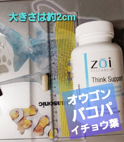 Zoi RESEARCH Think Support/Now Foods/健康サプリメントを使ったクチコミ(2枚目)