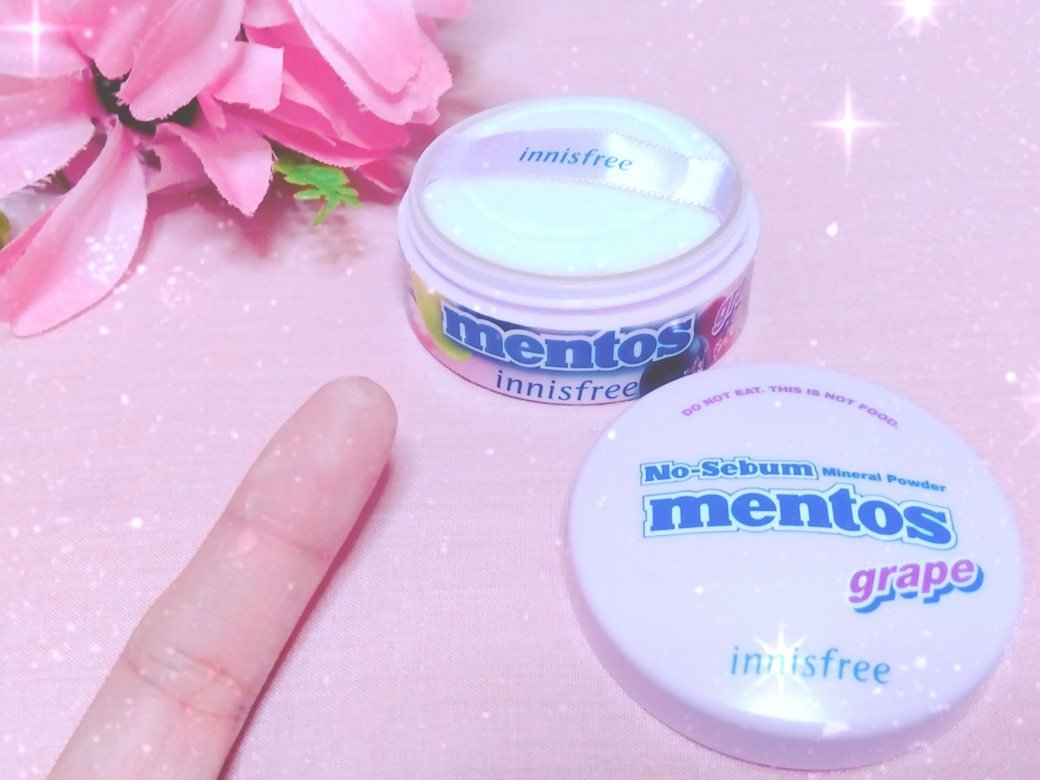 ノーセバム ミネラルパウダー LTD20/innisfree/ルースパウダーを使ったクチコミ（2枚目）