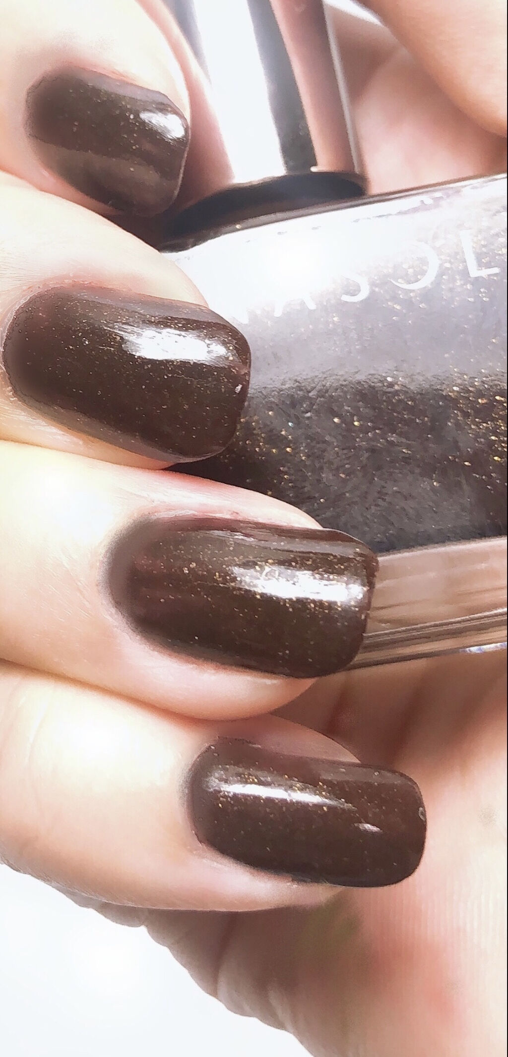 ルナソル ネイルポリッシュ EX17 Glacage（グラサージュ）/LUNASOL/マニキュアを使ったクチコミ（2枚目）