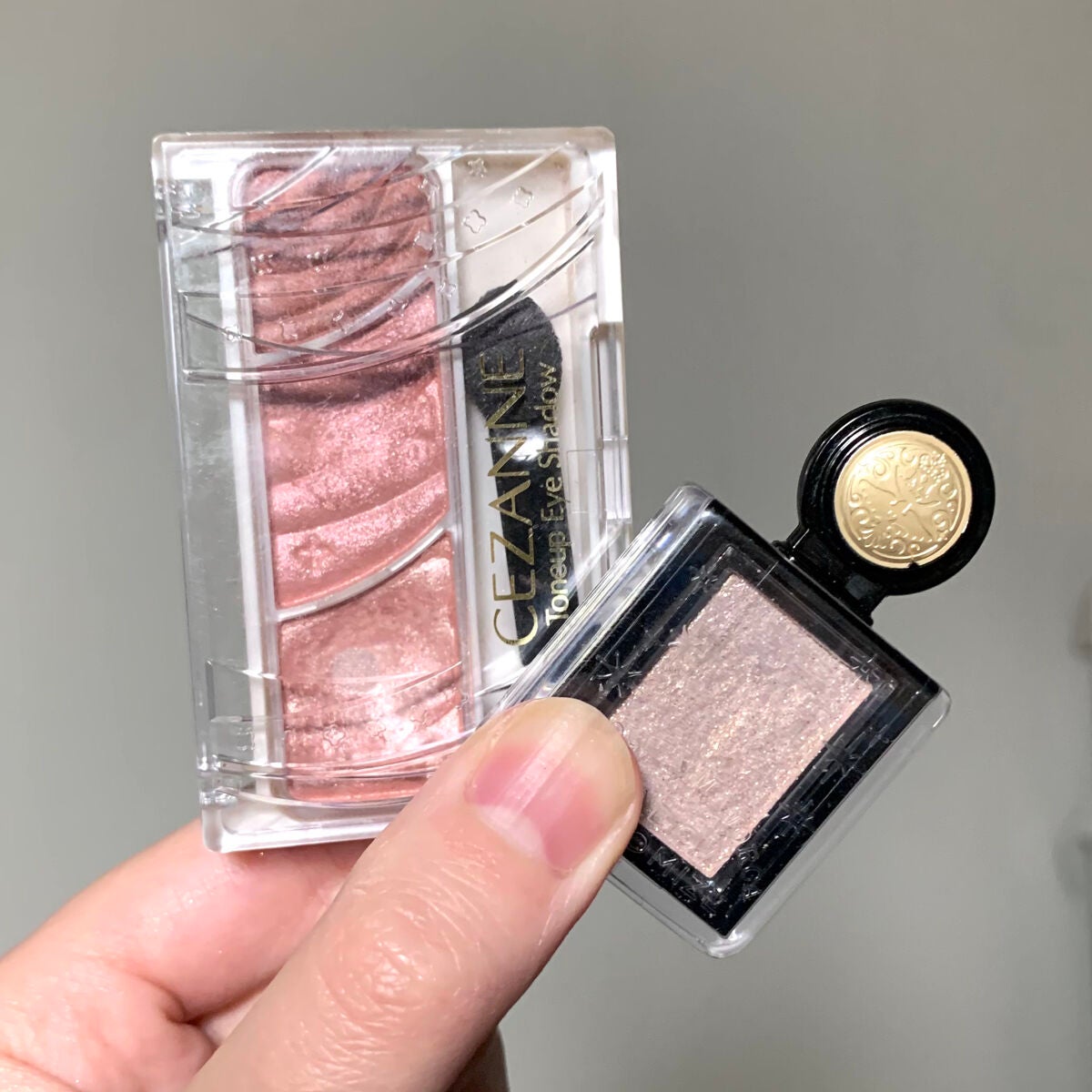 トーンアップアイシャドウ/CEZANNE/アイシャドウパレットを使ったクチコミ(6枚目)