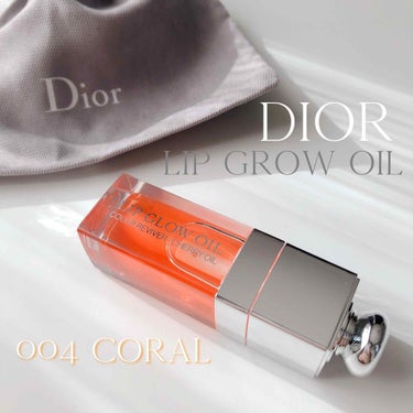 ディオール アディクト リップ グロウ オイル 004 コーラル/Dior/リップグロスを使ったクチコミ（1枚目）