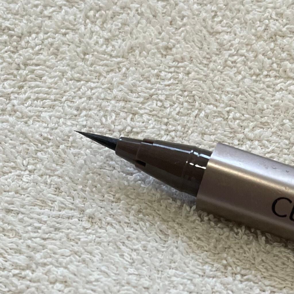 ニュアンスリキッドアイライナー/CEZANNE/リキッドアイライナーを使ったクチコミ(2枚目)