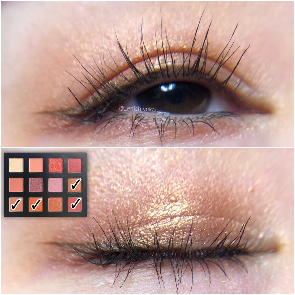 HEXZEスターライトファントム12アイシャドウ01/HEXZE(ヘックスゼ)/アイシャドウパレットを使ったクチコミ(6枚目)