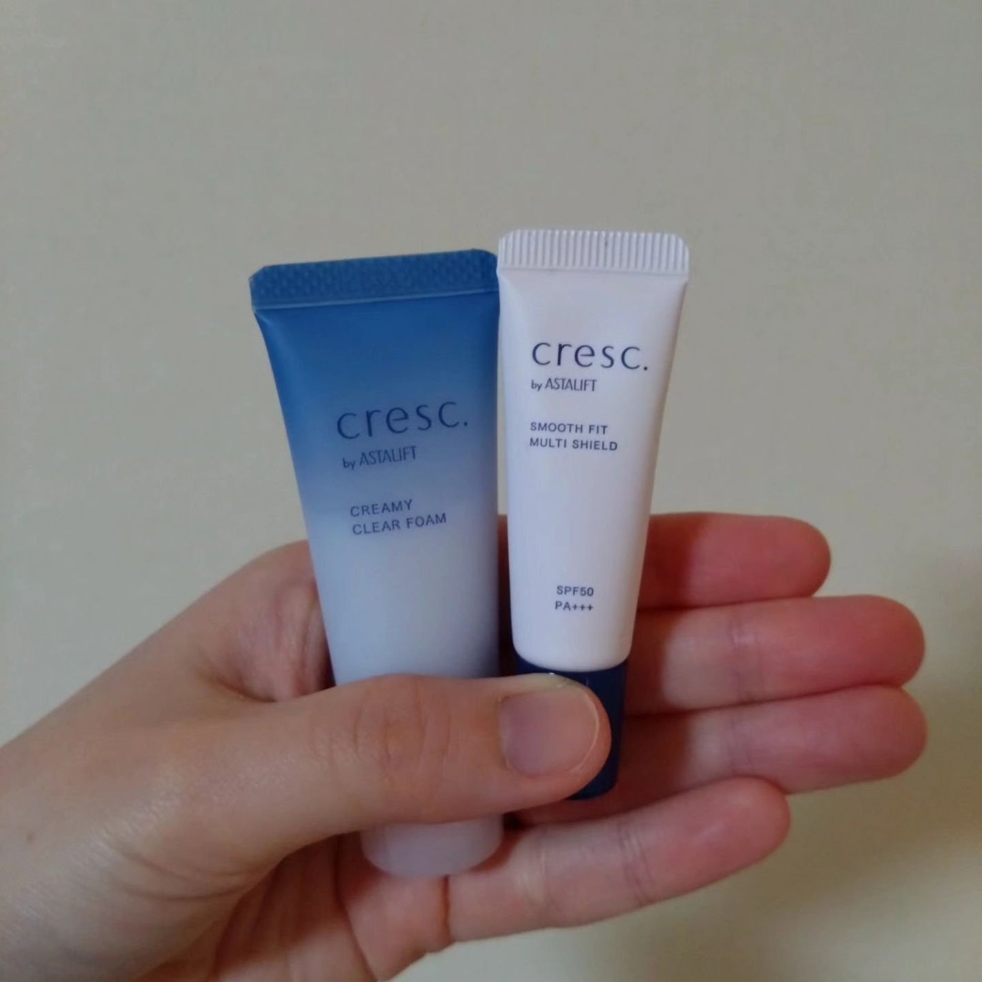クリーミー クリアフォーム/cresc. by ASTALIFT/洗顔フォームを使ったクチコミ(1枚目)