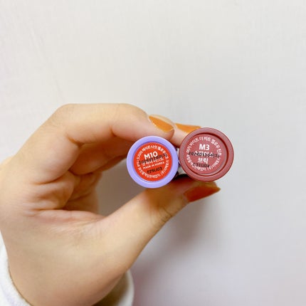 バイト ザ ビート メロウ ティント/MERZY/リップティントを使ったクチコミ(9枚目)