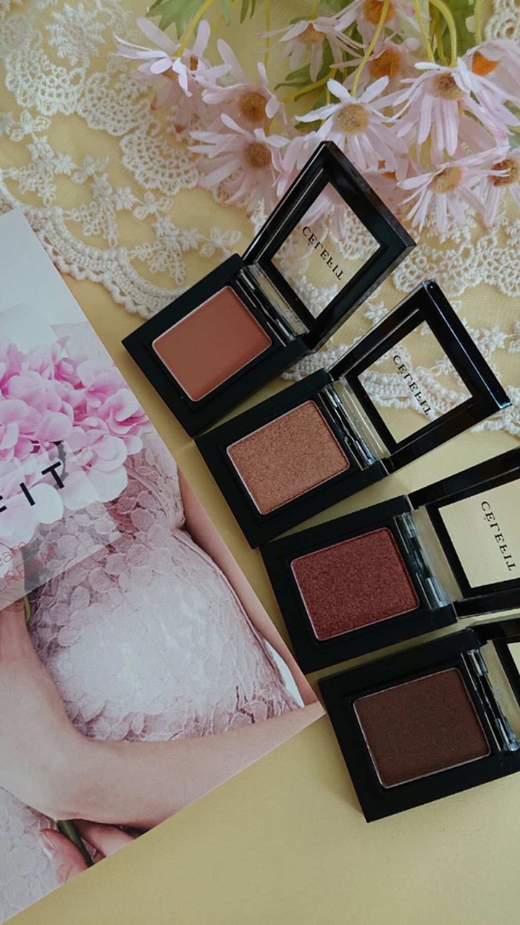 Eyes Fit Daily Shadow/CELEFIT/単色アイシャドウを使ったクチコミ（3枚目）