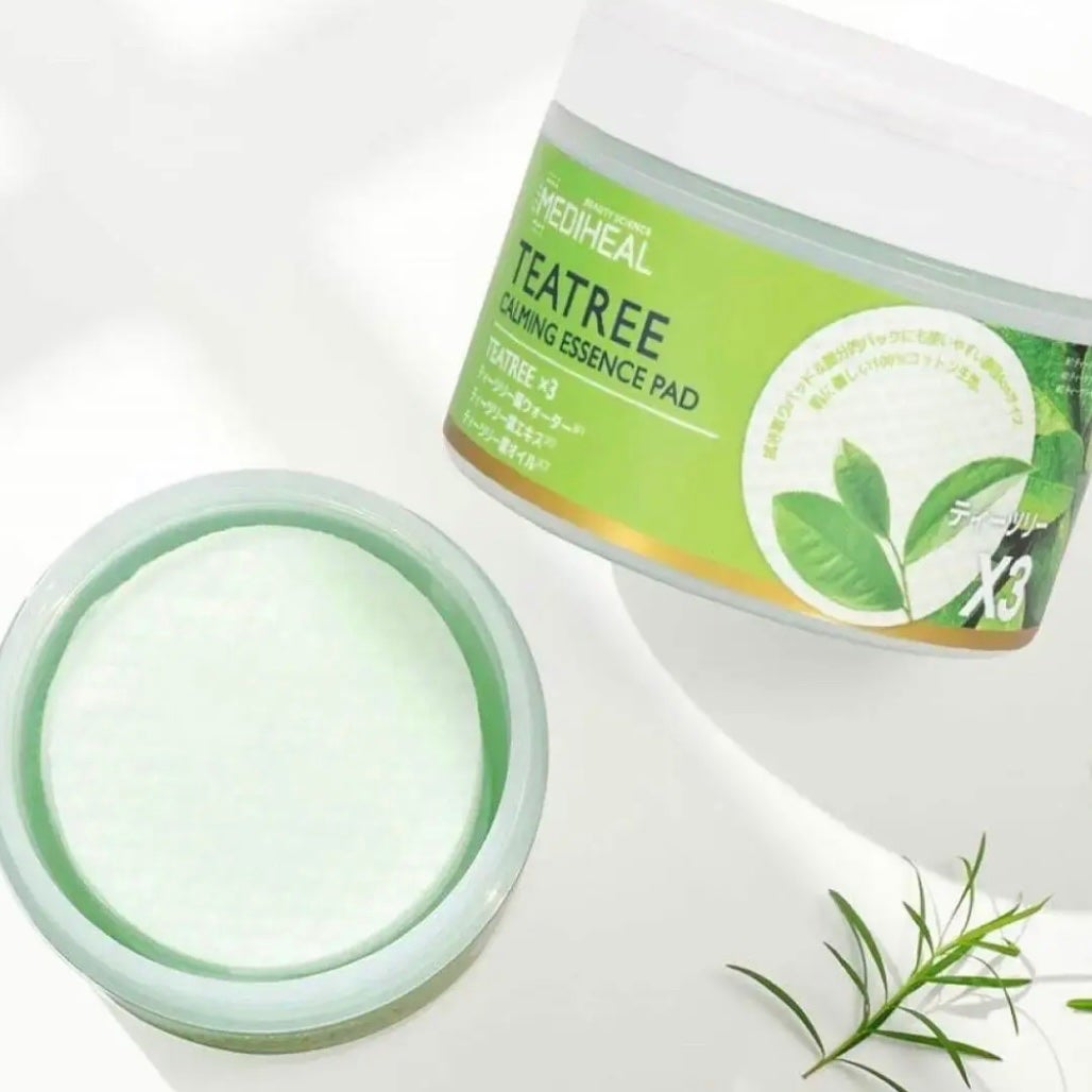 ティーツリーカーミングエッセンスパッド/MEDIHEAL/トナーパッドを使ったクチコミ(6枚目)