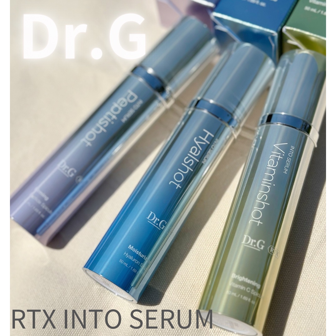#PR @drg_jp_official 

✔︎RTXイントゥセラム
肌悩みに合わせて使える針美容液🪡
どの美容液もほんの少しの
チクチクで痛いというよりも
なんとなく痒い？くらいの使い心地🪡

洗顔後に化粧水でお肌を整えた後、点置き