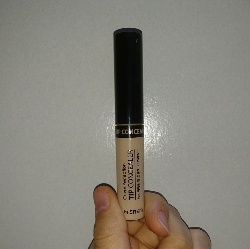 カバーパーフェクション チップコンシーラー/the SAEM/リキッドコンシーラーを使ったクチコミ(1枚目)