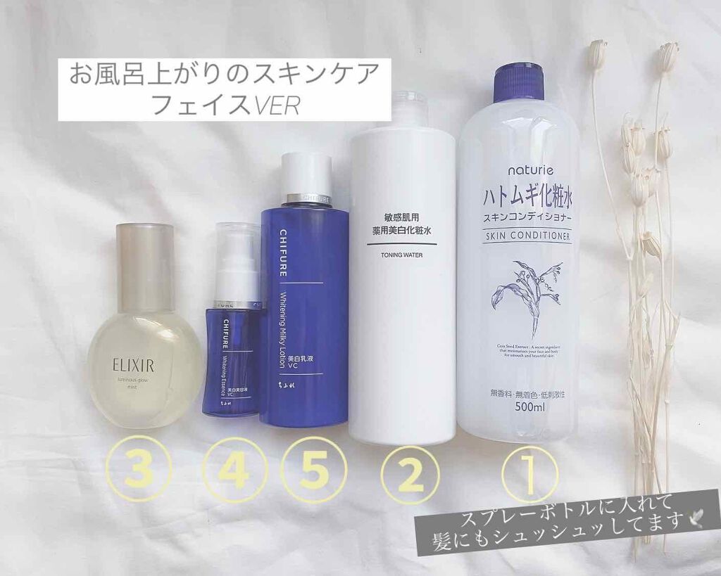 敏感肌用薬用美白化粧水/無印良品/化粧水を使ったクチコミ(1枚目)