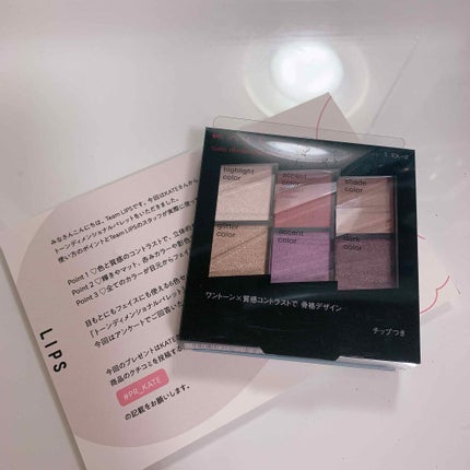 トーンディメンショナルパレット/KATE/メイクアップキットを使ったクチコミ(1枚目)