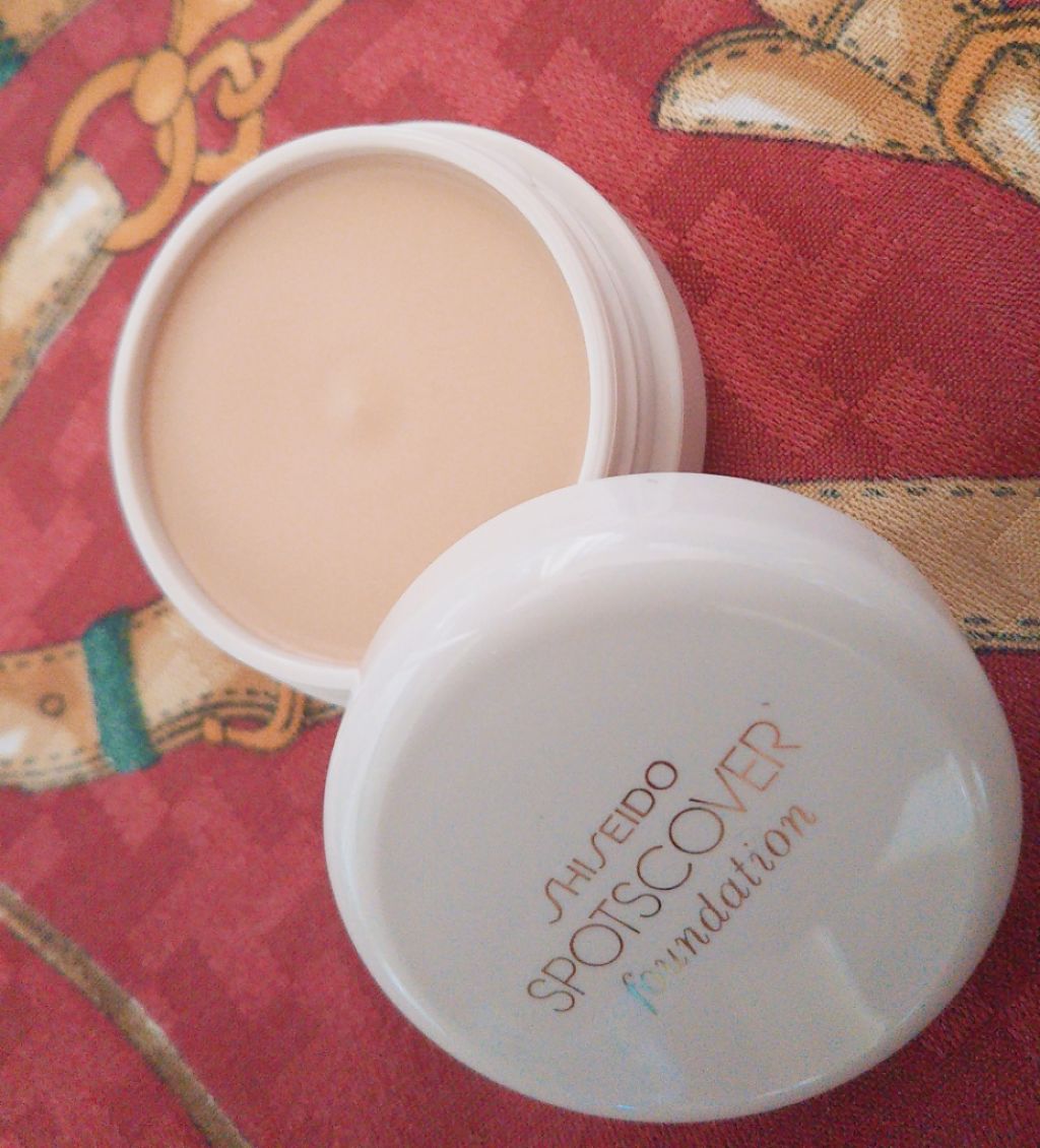 スポッツカバー ファウンデイション/SHISEIDO/クリームコンシーラーを使ったクチコミ(2枚目)