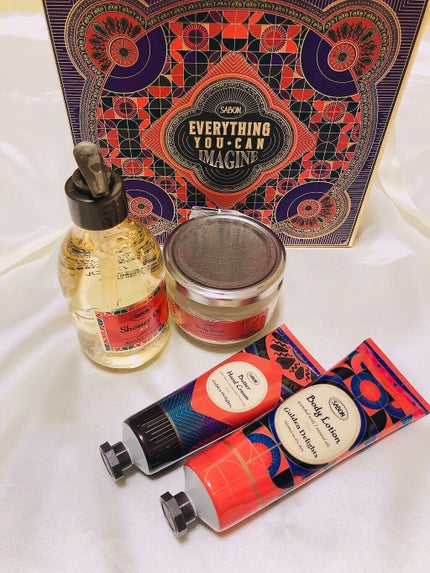 ホリデーボディケアキット ゴールデン ・ ディライト/SABON/その他キットセットを使ったクチコミ(4枚目)