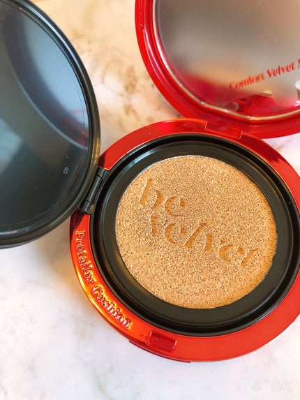 プロテーラービーベルベットカバークッション/espoir/クッションファンデーションを使ったクチコミ(2枚目)