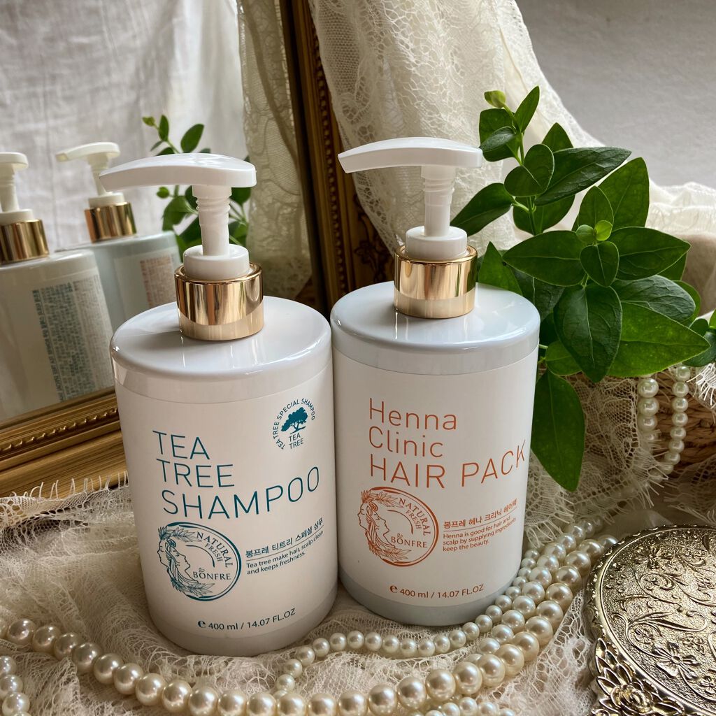 BONFRE TEA TREE SHAMPOO/NICHIRICH/市販シャンプーを使ったクチコミ(9枚目)