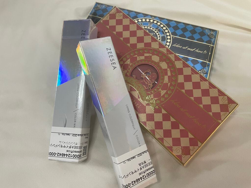 ダイヤモンドシリーズ カラーマスカラ/ZEESEA/マスカラを使ったクチコミ(1枚目)