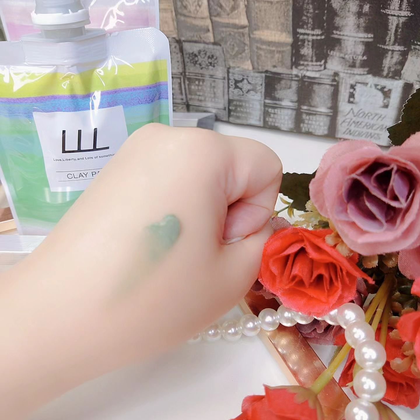 毛穴クレイパック/LLL/洗い流すパック・マスクを使ったクチコミ（2枚目）