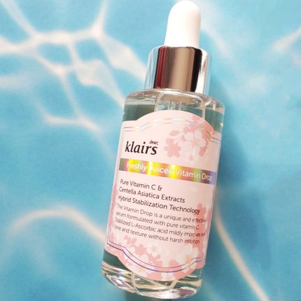 フレッシュリージュースドビタミンドロップ(35ml)/Klairs/美容液を使ったクチコミ(4枚目)