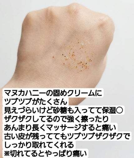 ハニーオートミールリップスクラブ/the SAEM/リップスクラブを使ったクチコミ(2枚目)