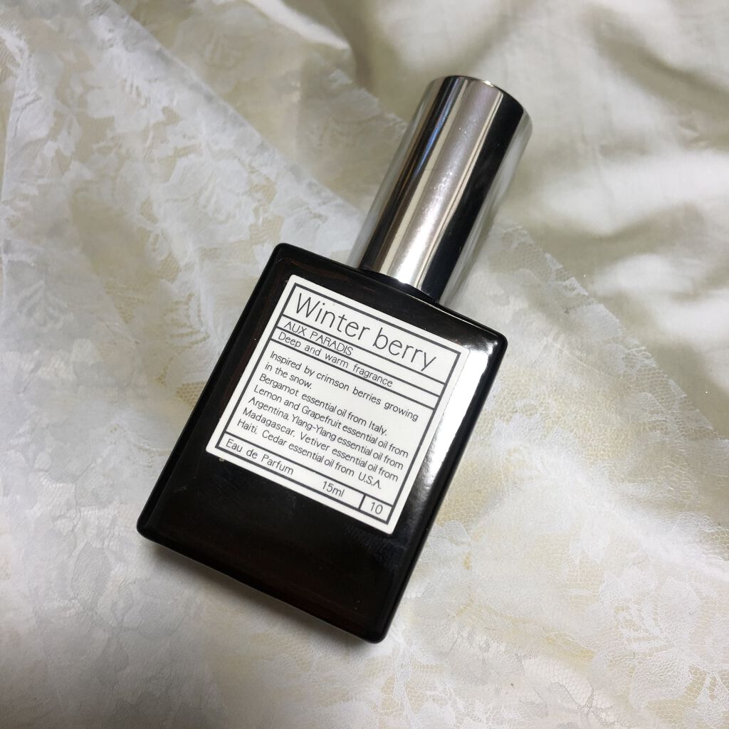オードパルファム　#10 Winter berry 〔ウィンター ベリー〕/AUX PARADIS/香水(レディース)を使ったクチコミ（1枚目）