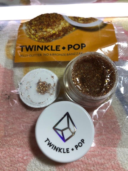 twinkle pop jelly Glitter/CLIO/ジェル・クリームアイシャドウを使ったクチコミ(5枚目)