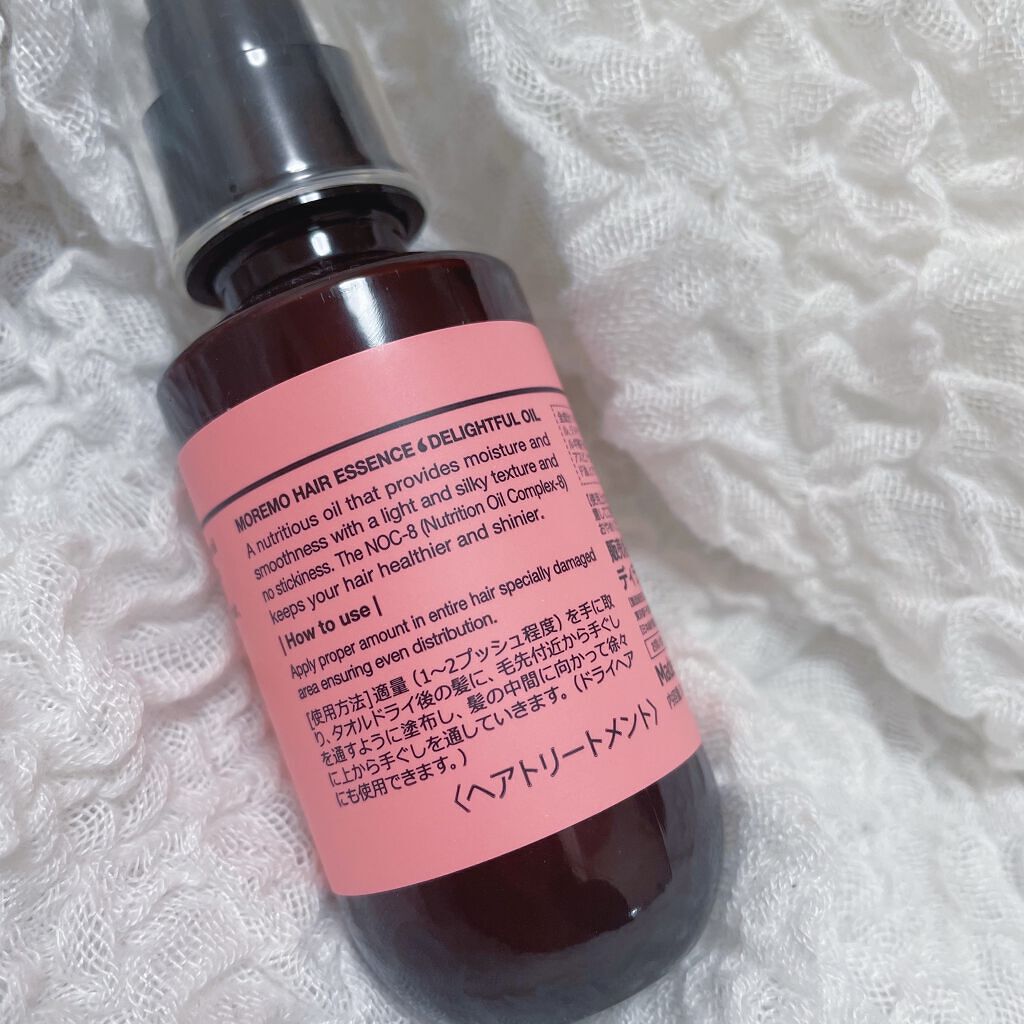 ヘアエッセンスディライトフルオイル 70ml / Hair Essence Delightful Oil 70ml/moremo/ヘアオイルを使ったクチコミ（2枚目）