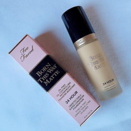 ボーン ディス ウェイ アンディテクタブル 24H マット ファンデーション/Too Faced/リキッドファンデーションを使ったクチコミ(1枚目)