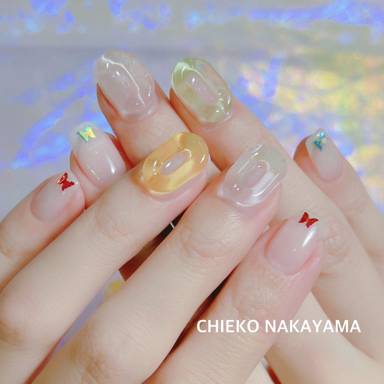 なかやまちえこ on LIPS 「#youtubeライブのアーカイブがあります↓⠀マイネイル新し..」(3枚目)