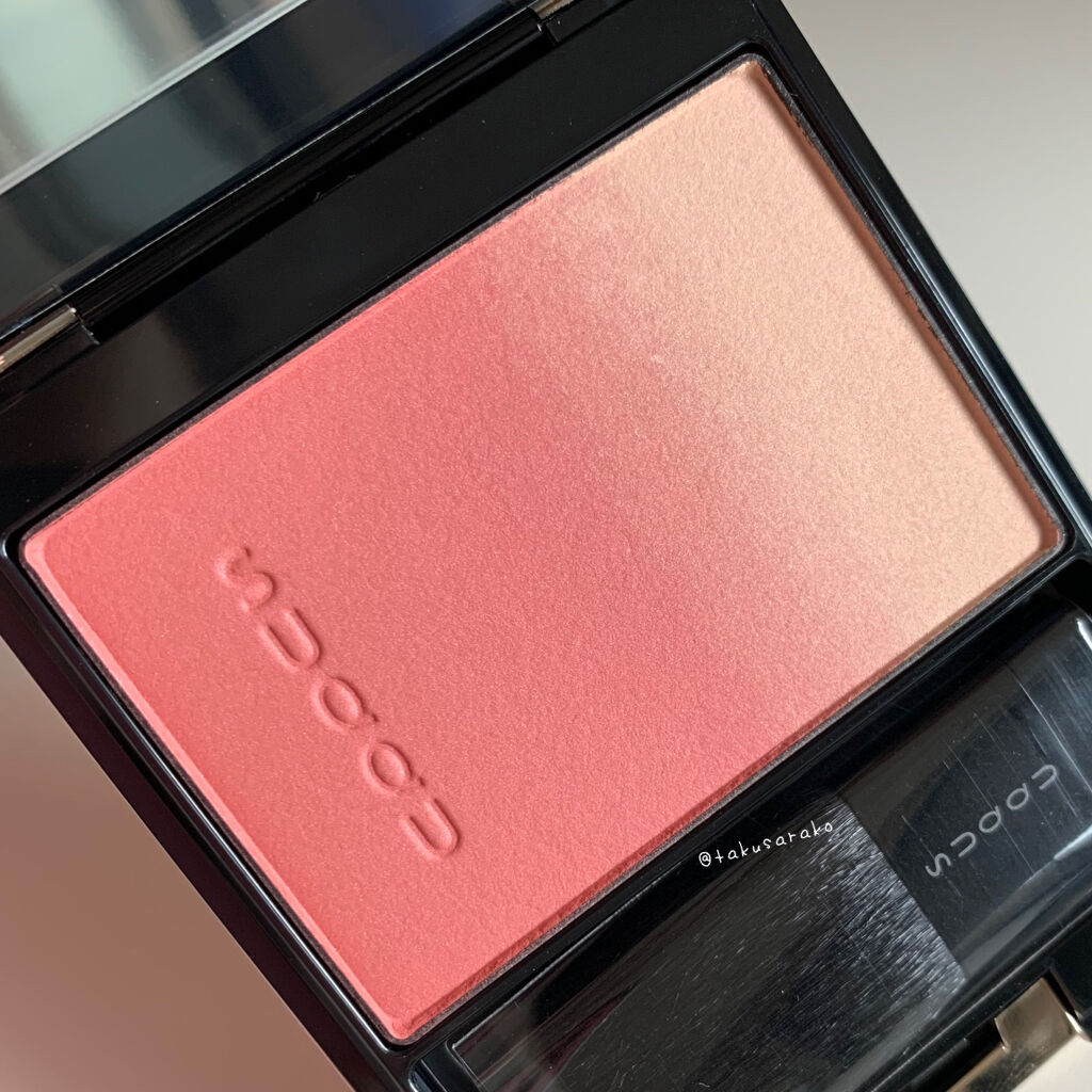 ピュア カラー ブラッシュ 10 淡靄 -USUMOYA/SUQQU/パウダーチークを使ったクチコミ（2枚目）