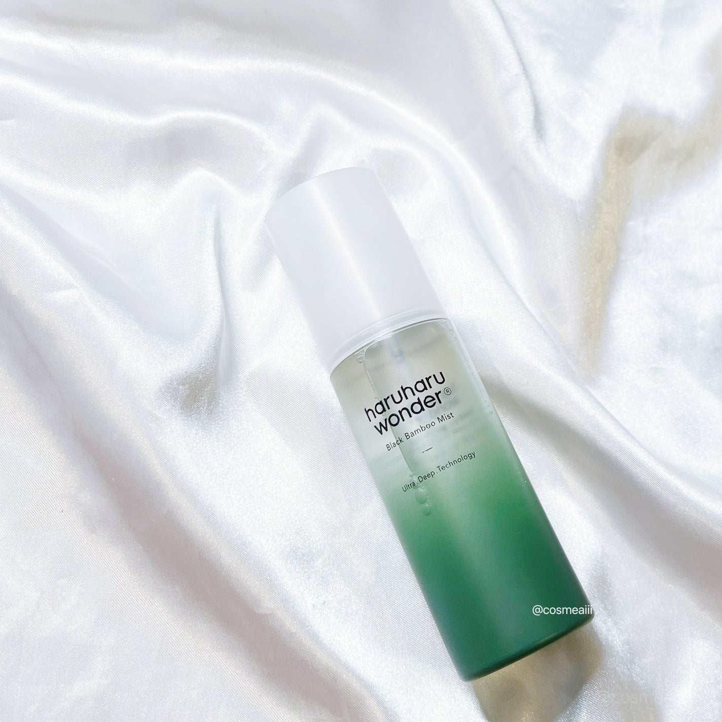 ブラックバンブーミスト/haruharu wonder/ミスト状化粧水を使ったクチコミ(3枚目)