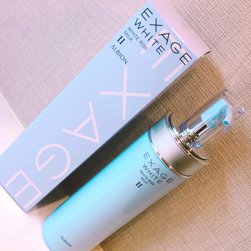 エクサージュホワイト ピュアホワイト ミルク II/ALBION/乳液を使ったクチコミ(1枚目)